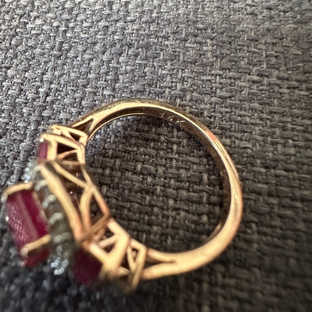 R.H.Macy’s Ruby (1 Ct. T.W.) Diamond (1/5 Ct. T.W… - image 4